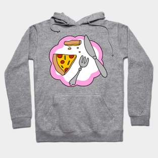 Pizza Dinner Plate Hoodie